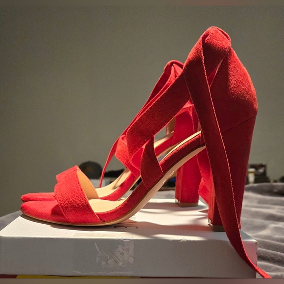 SOLD CARCUUME Strappy Heels for Women #523 - Picture 4 of 12